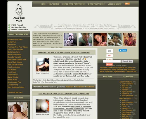 Sex web arabs Naked Arab
