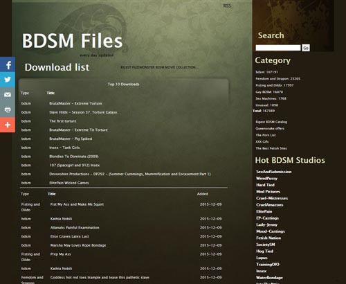 Review screenshot bdsm-files.com