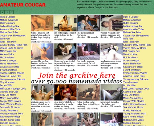 Amateur Cougar Sex Videos - amateur-cougar & 95+ Blog Sites Like Amateur-cougar.com
