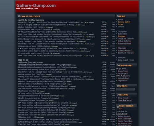 Review screenshot gallery-dump.com