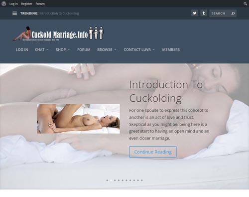 Review screenshot cuckoldmarriage.info