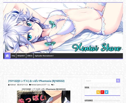 Review screenshot hentai-share.com