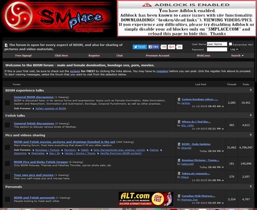 Review screenshot smplace.com