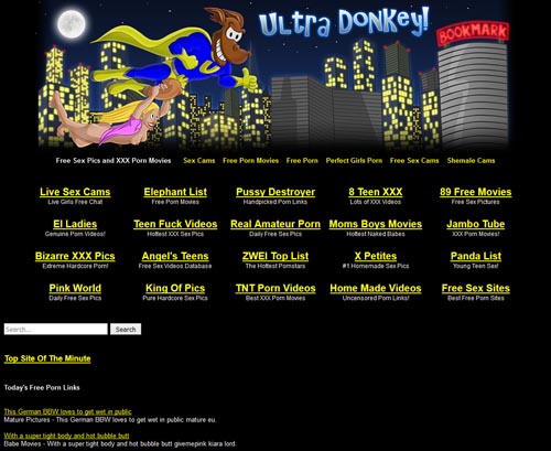 Review screenshot ultradonkey.com