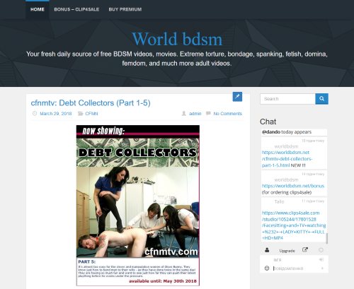 Review screenshot worldbdsm.net