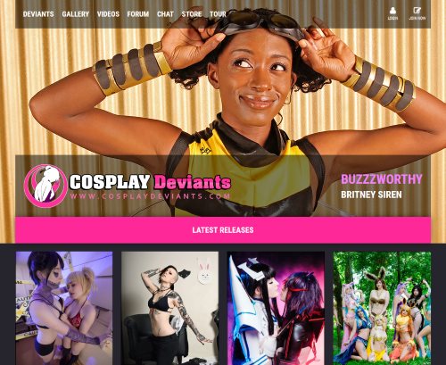 Review screenshot cosplaydeviants.com