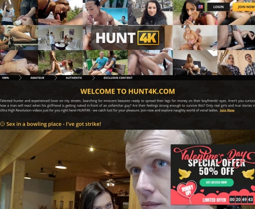 Review screenshot hunt4k.com