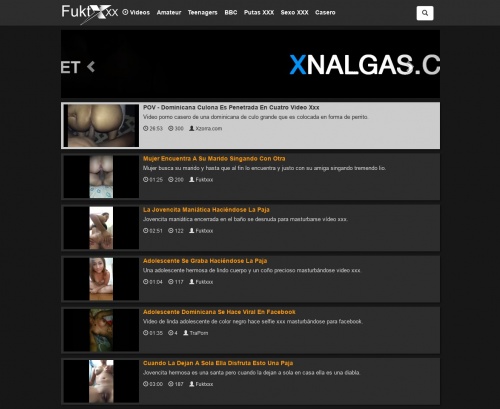 Review screenshot fuktxxx.com