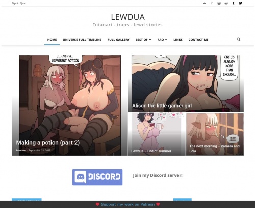 Review screenshot lewdua.blogspot.com