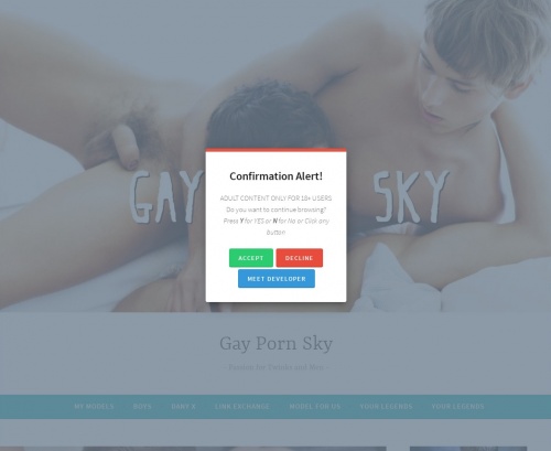 Review screenshot gaypornsky.com