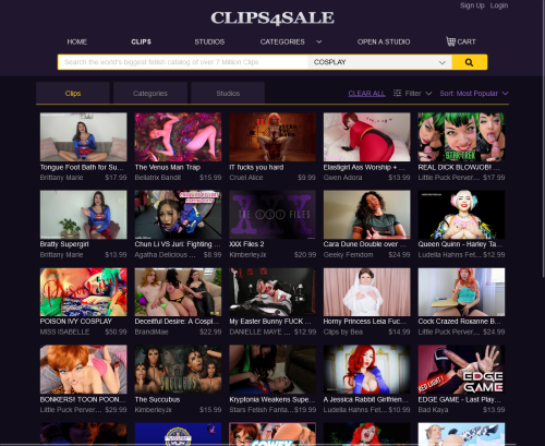 Clips4Sale Cosplay