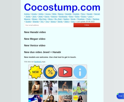 Review screenshot Cocostump.com
