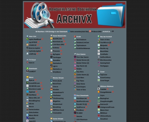 Review screenshot Archivx.to