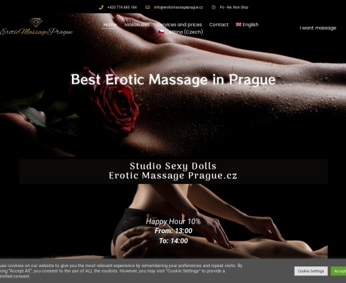 Review screenshot Eroticmassageprague.cz