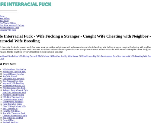 Review screenshot Wifeinterracialfuck.com