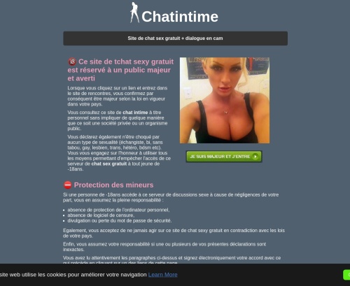 Review screenshot Chatintime.com
