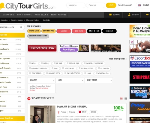 Review screenshot Citytourgirls.com