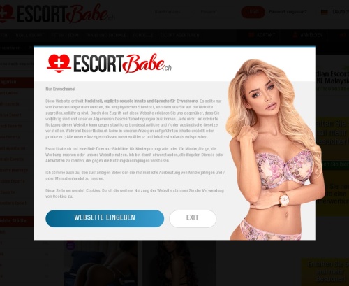 Review screenshot Escortbabe.ch