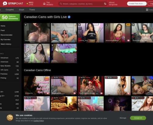 Review screenshot stripchat.com/girls/canadian