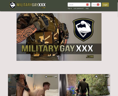 Review screenshot militarygayxxx.com