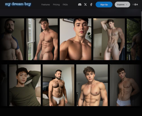 Review screenshot Mydreamboy.com