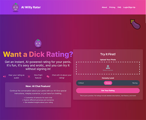 AI Willy Rater