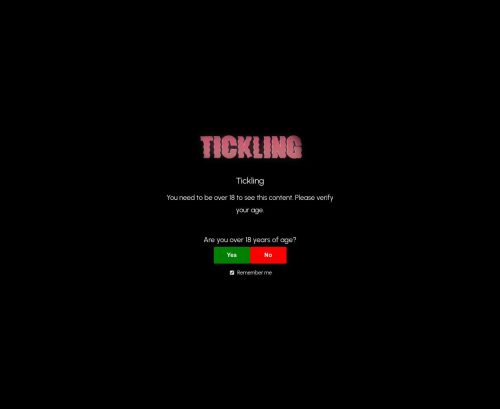 Review screenshot tickling.com