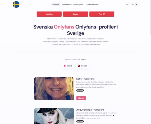 Swedish OnlyFans