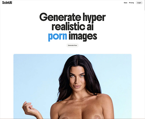 Review screenshot Scintai.com