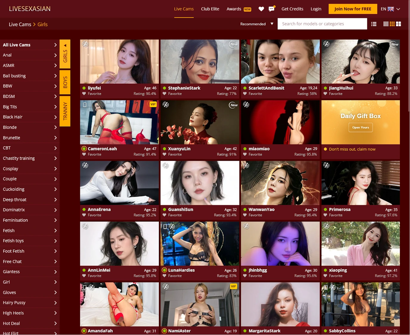 Livesexasian