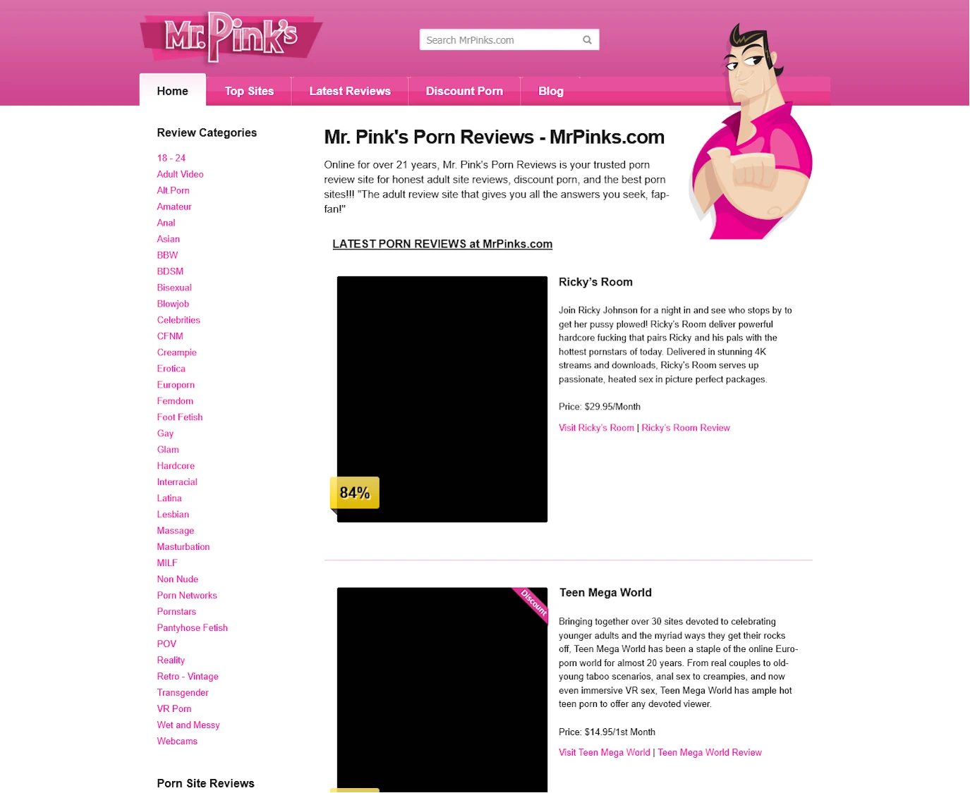 Mr. Pink’s Reviews