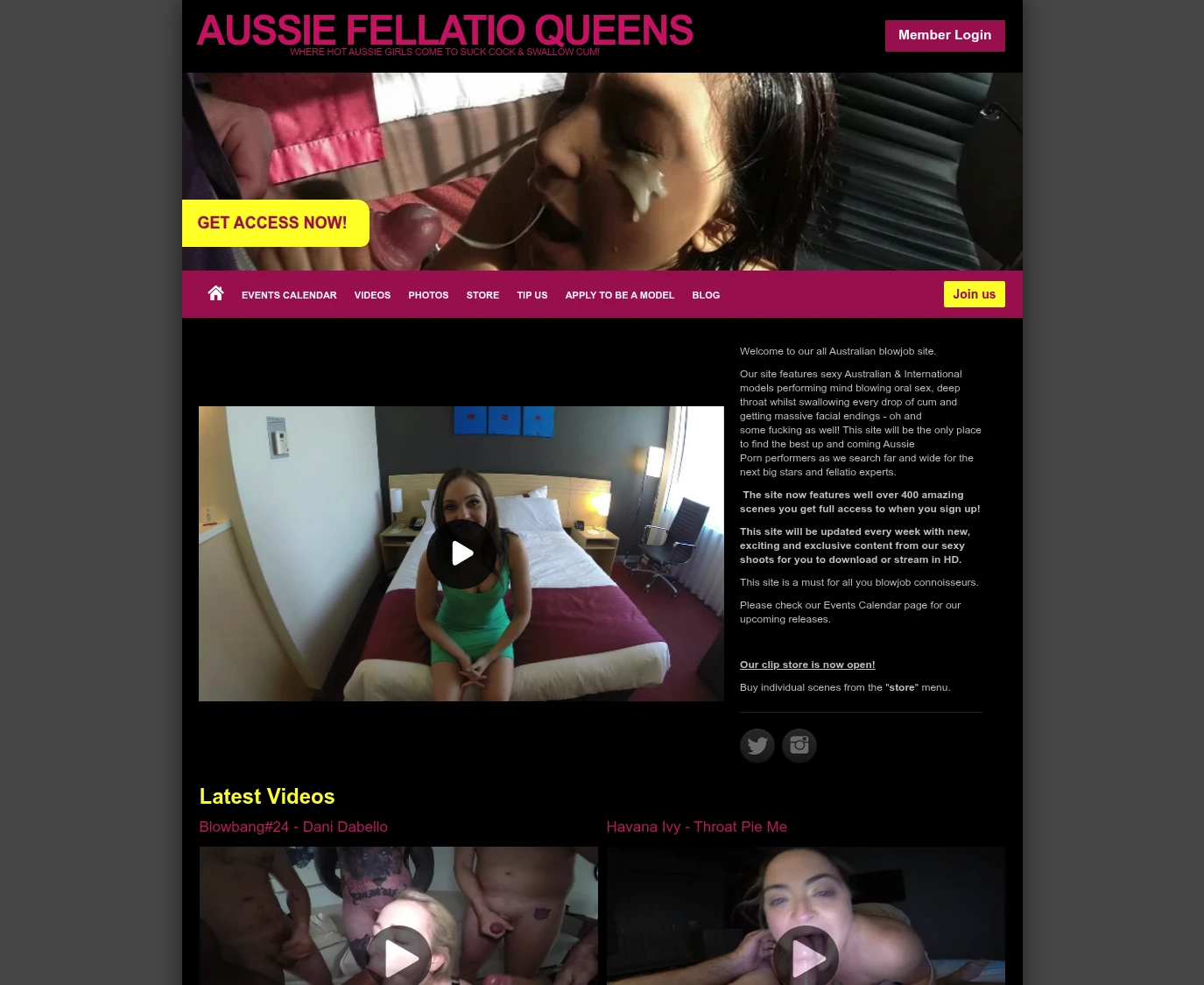 Aussie Fellatio Queens