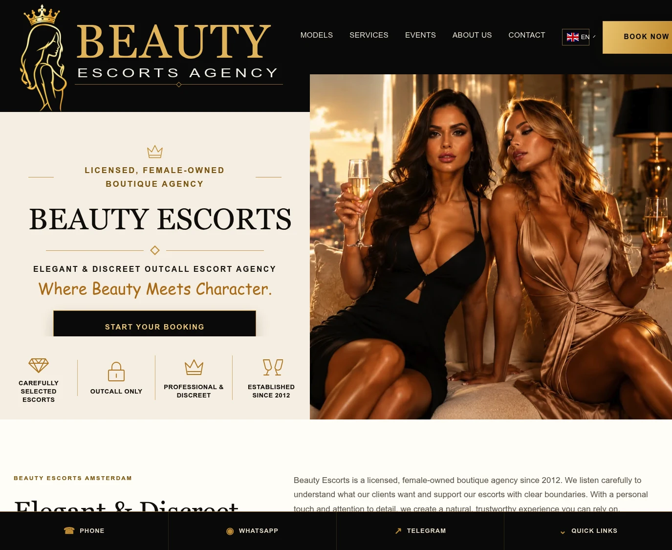Beauty Escorts Amsterdam