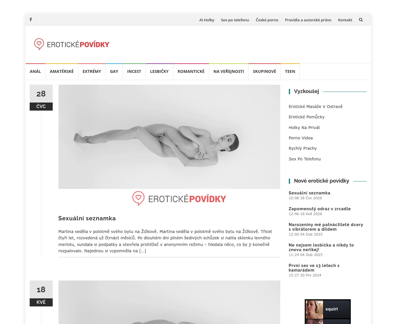 JenErotickePovidky