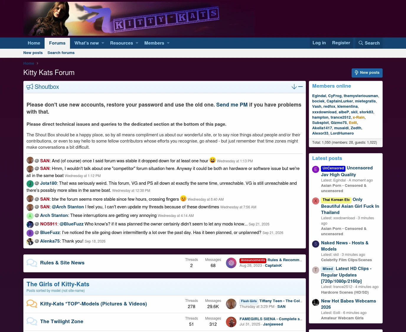 KittyKats Forum