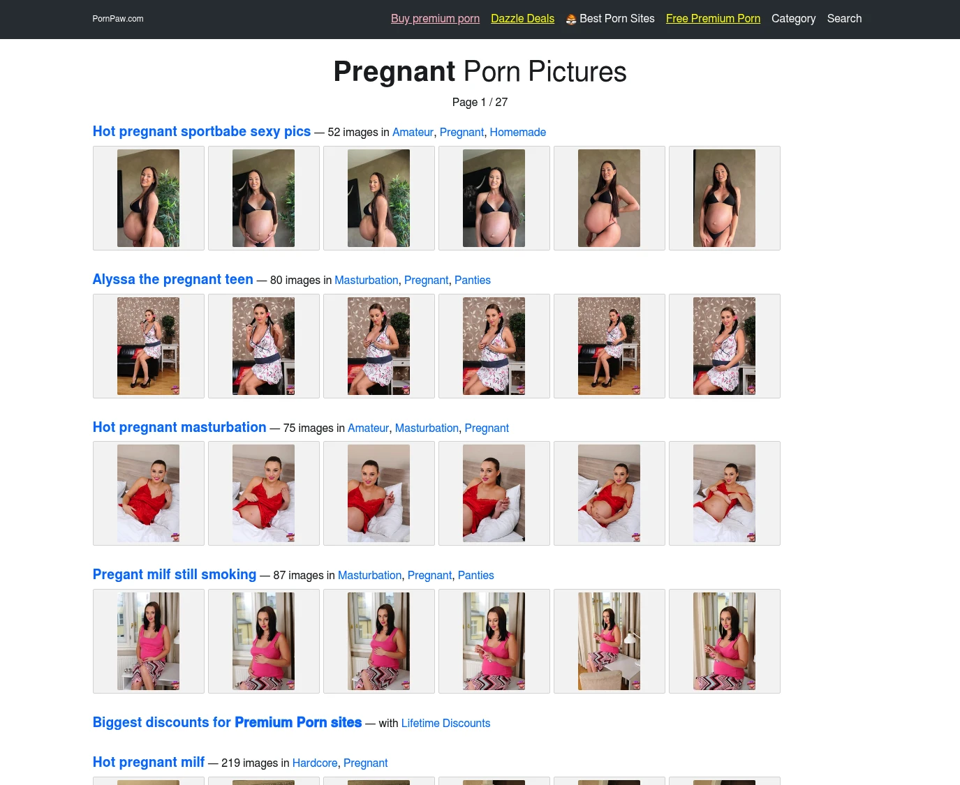 Pornpaw /Pregnant