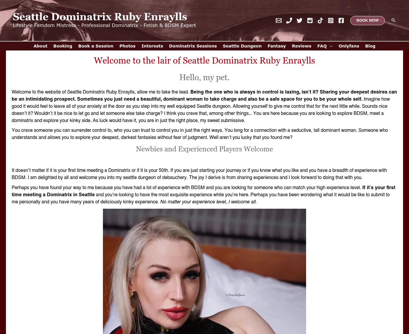 Review screenshot Rubylovesyou.com