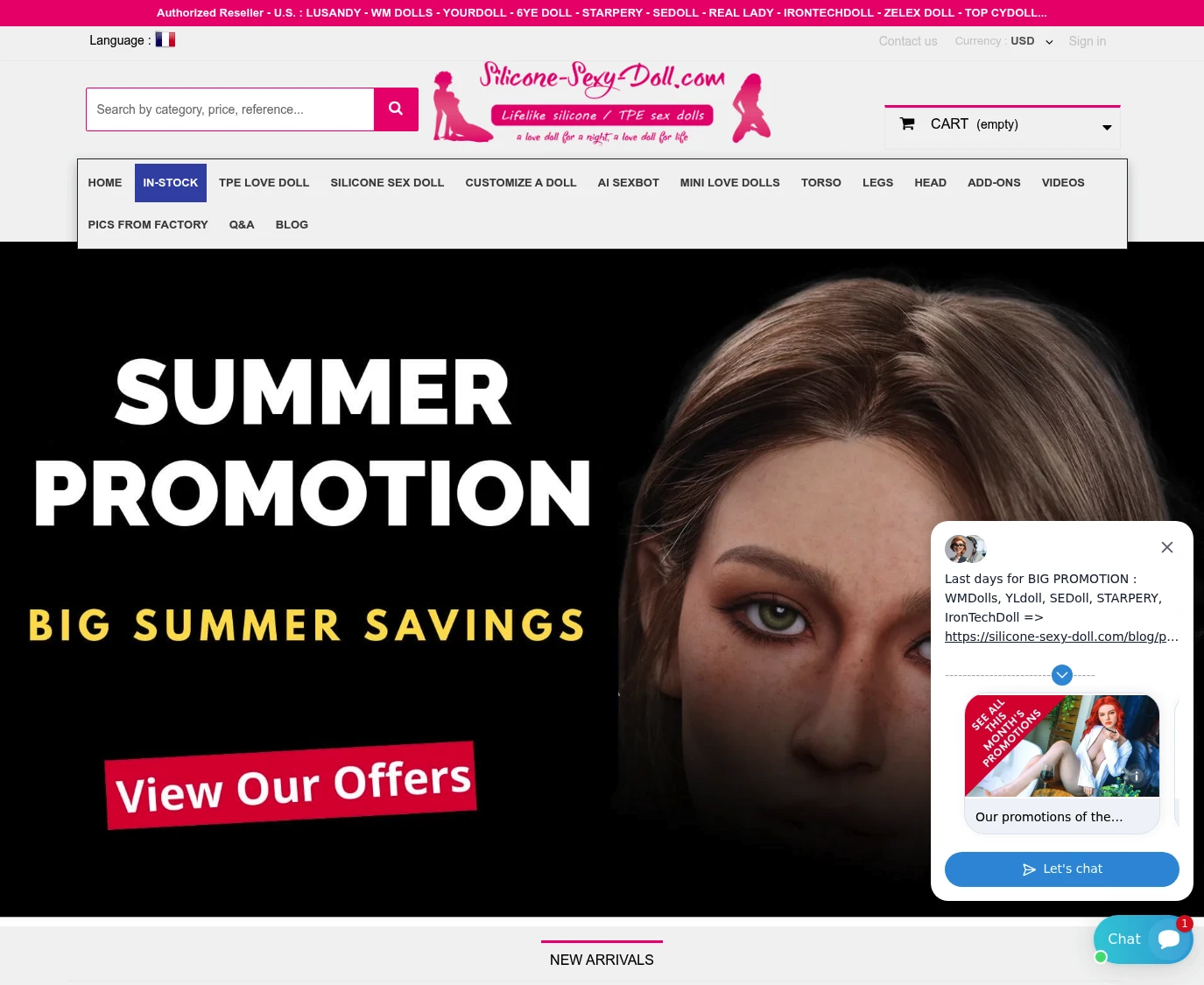 Review screenshot Silicone-sexy-doll.com