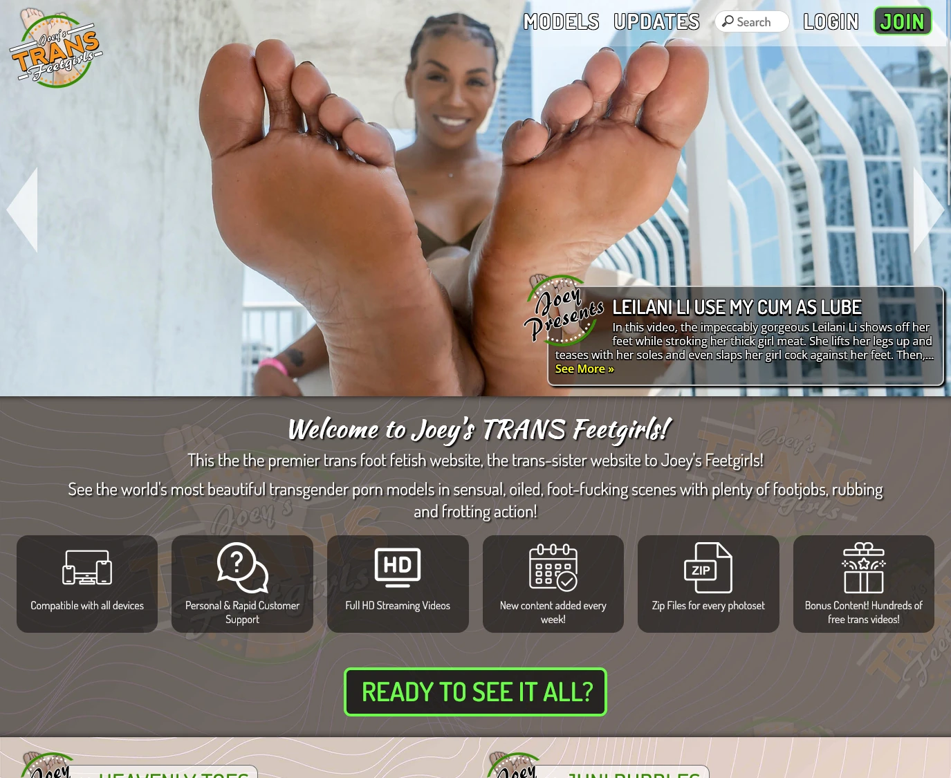 Joey’s Trans Feetgirls