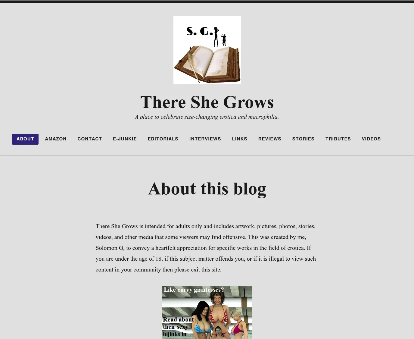 Review screenshot thereshegrows.net