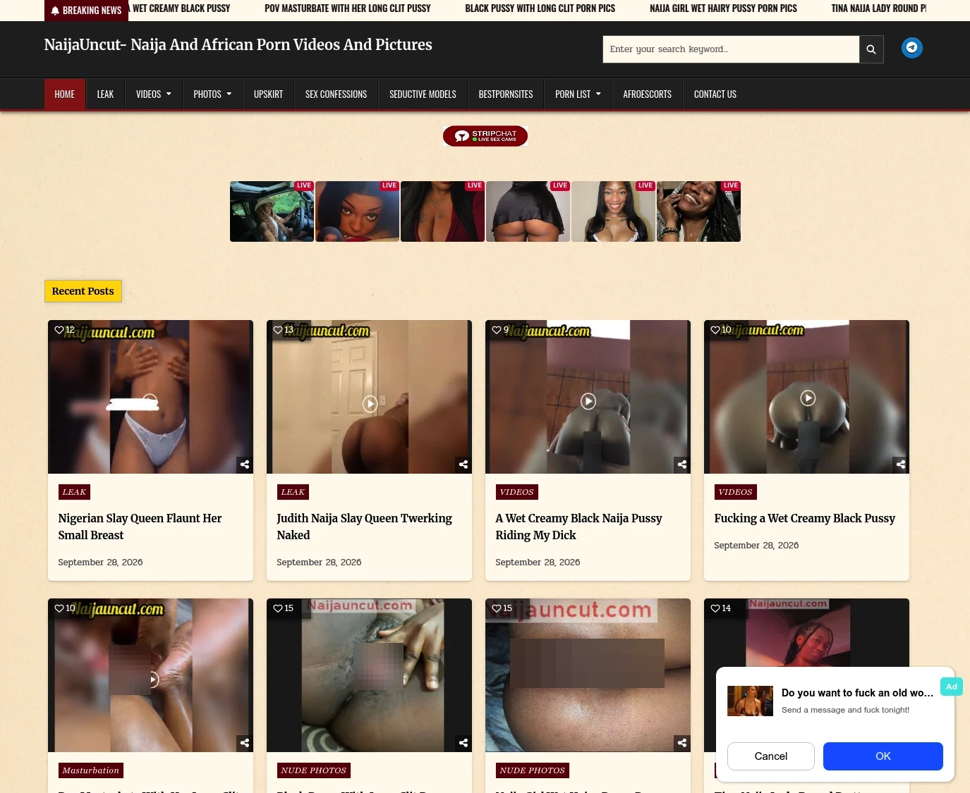 Screenshot from naijauncut.com for review purposes Review screenshot naijauncut.com
