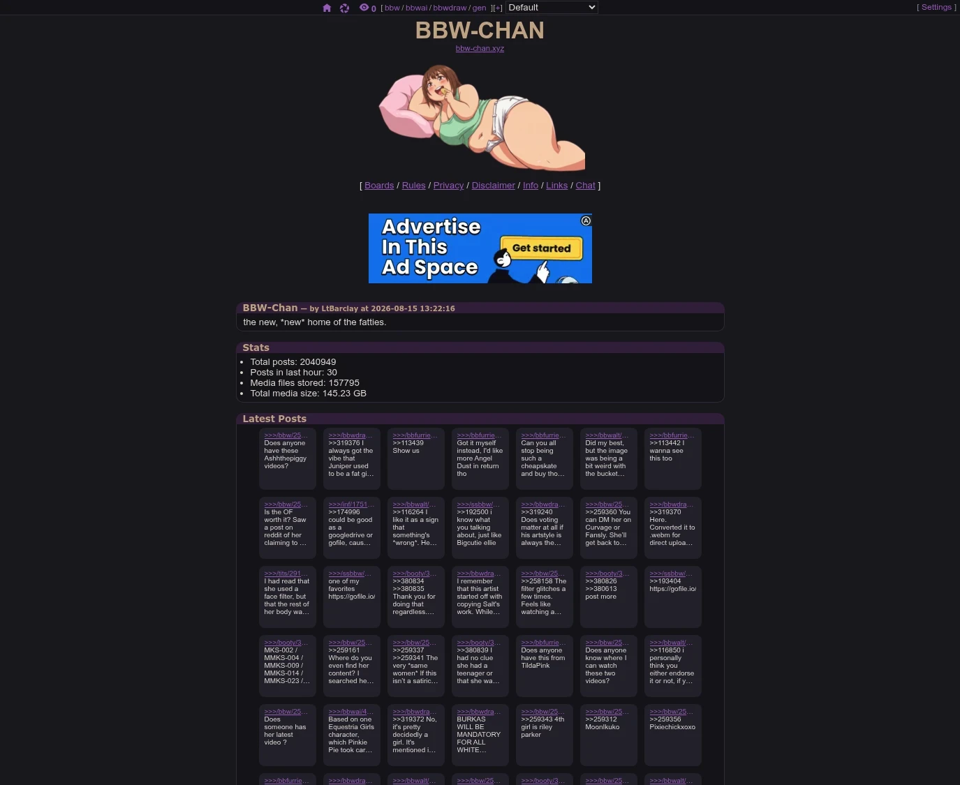Review screenshot bbw-chan.link