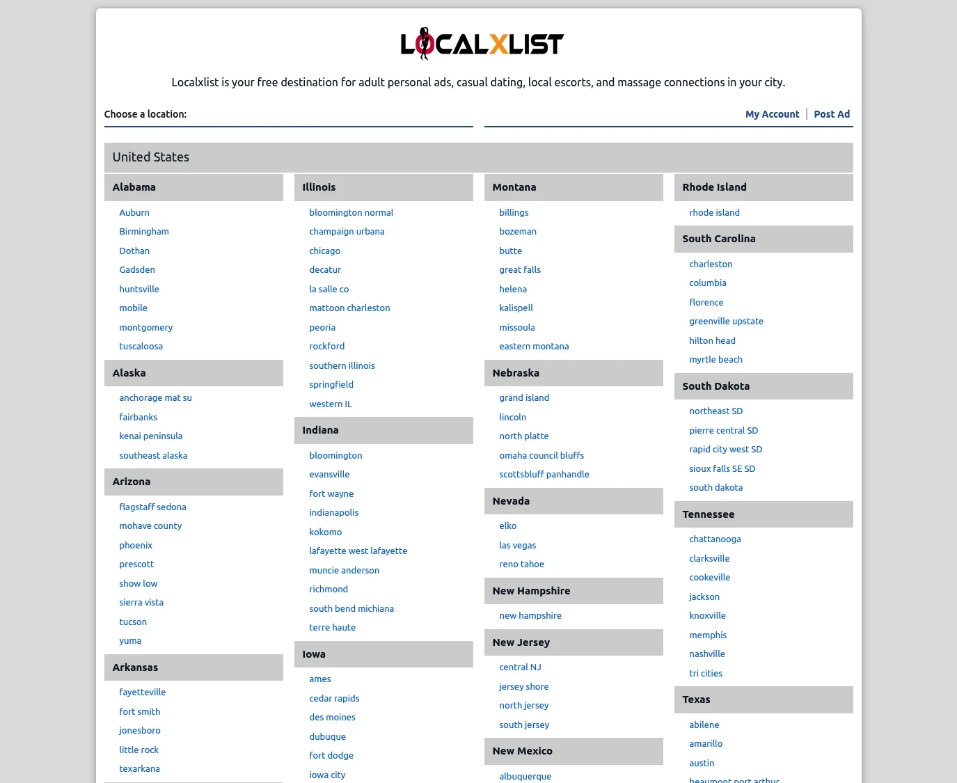 Localxlist