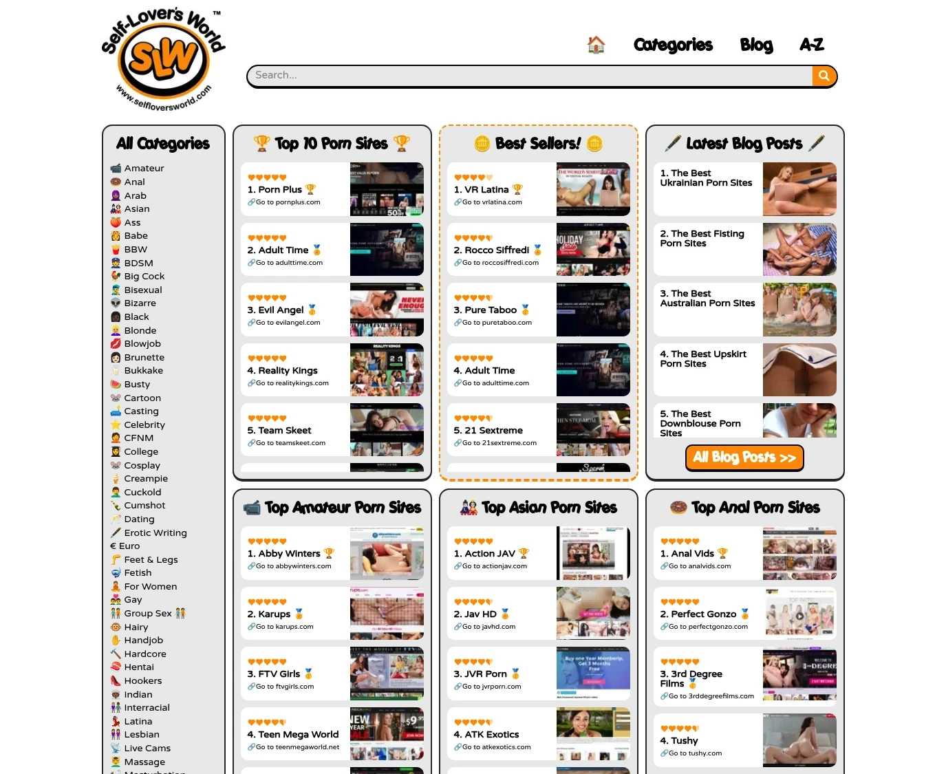 Screenshot from selfloversworld.com for review purposes Review screenshot selfloversworld.com
