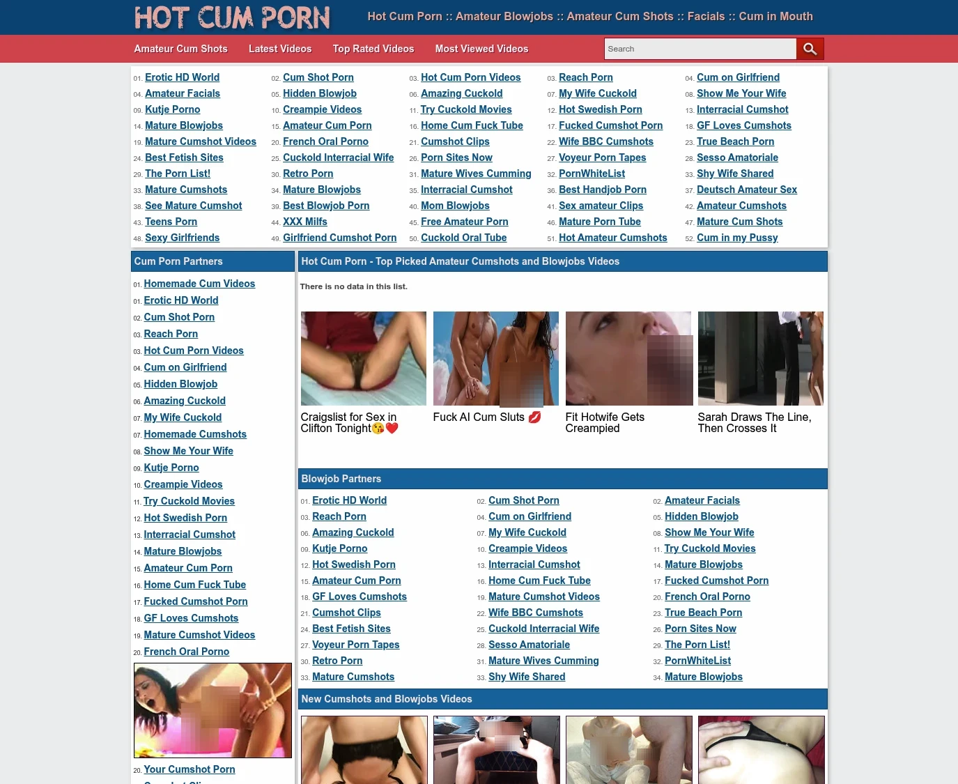 Screenshot from Hotcumporn.com for review purposes Review screenshot Hotcumporn.com