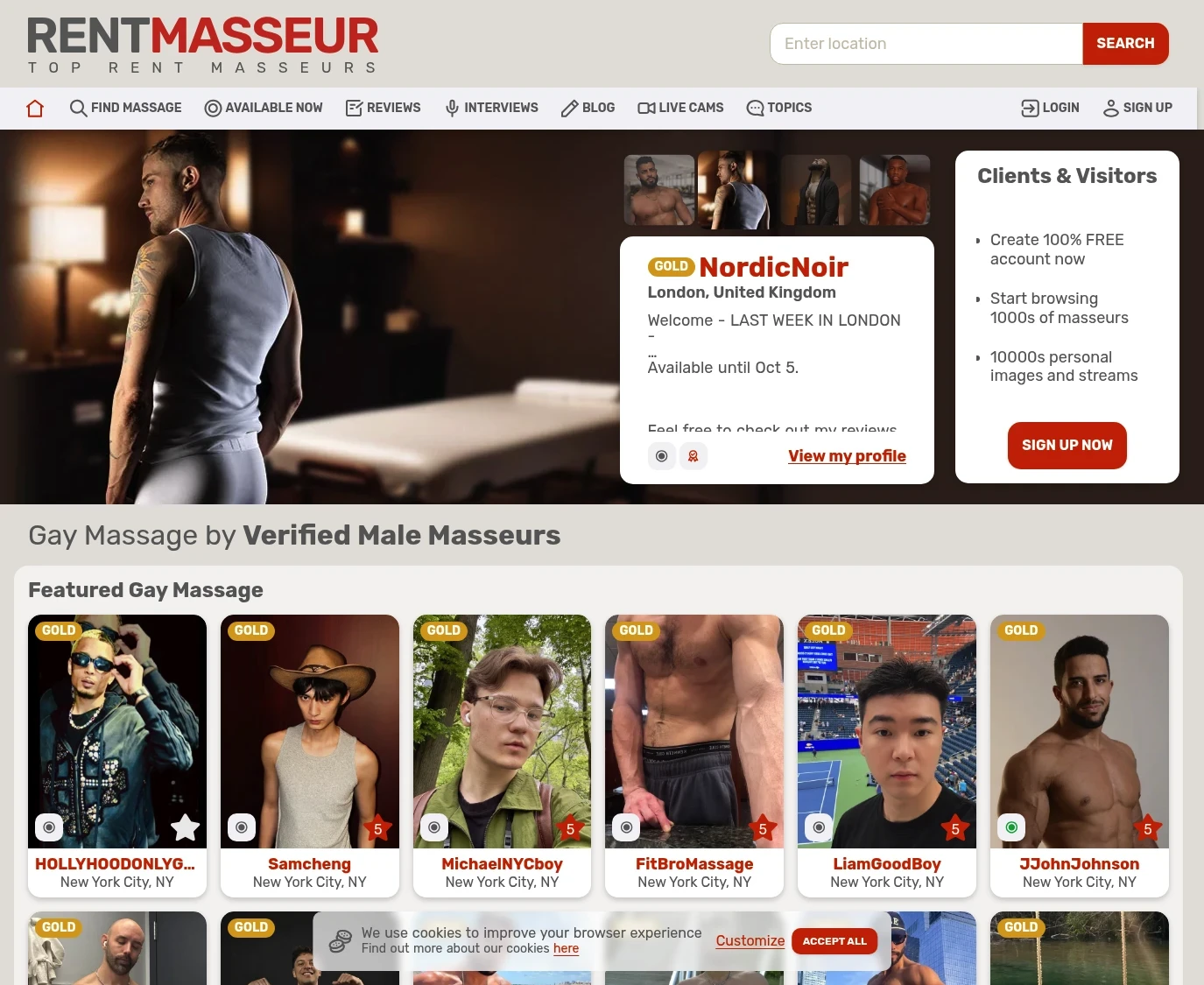 RentMasseur