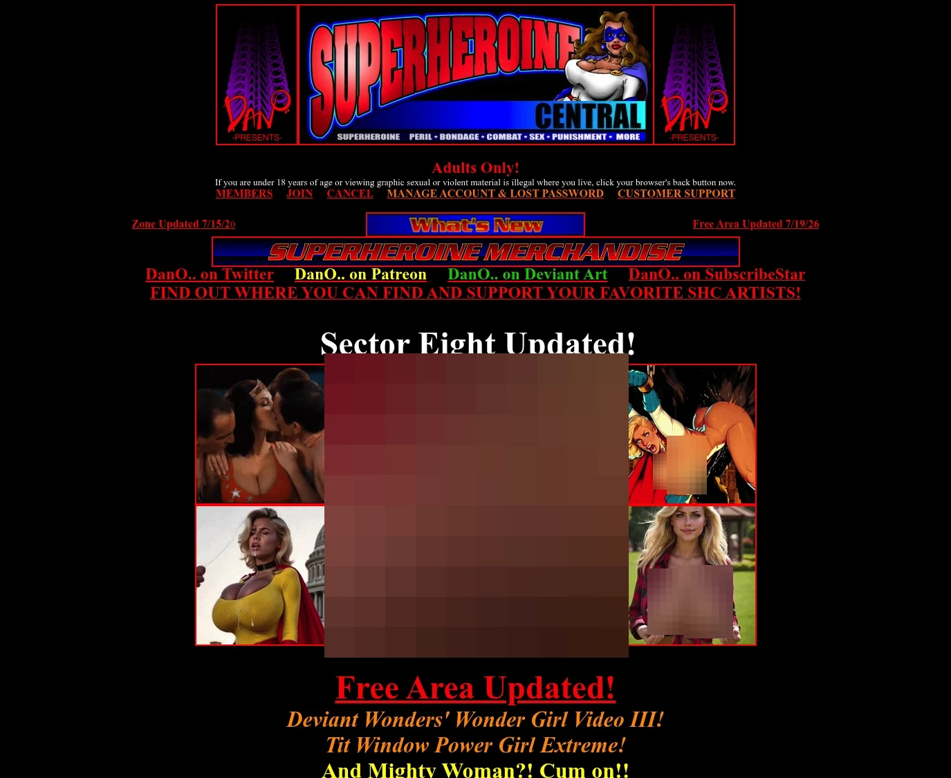 Superheroine Central