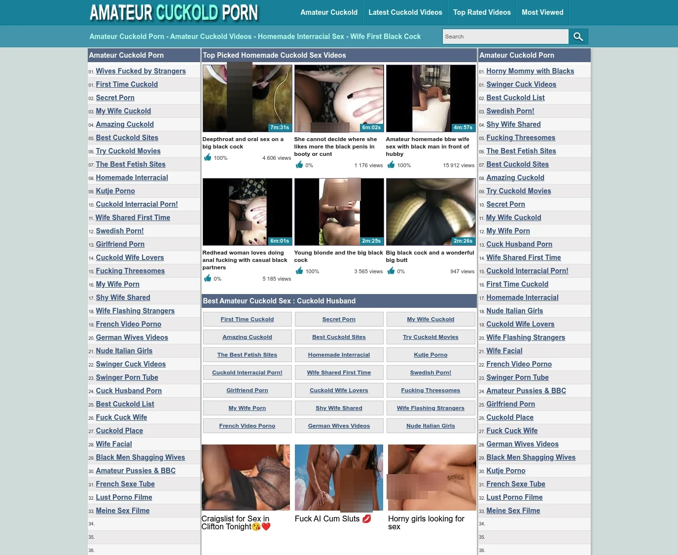 Screenshot from Amateurcuckoldporn.com for review purposes Review screenshot Amateurcuckoldporn.com