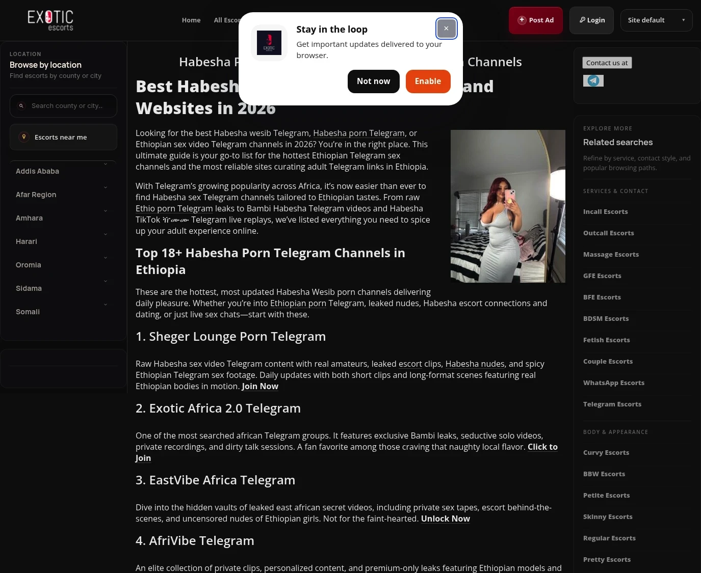 Habesha Porn Telegram