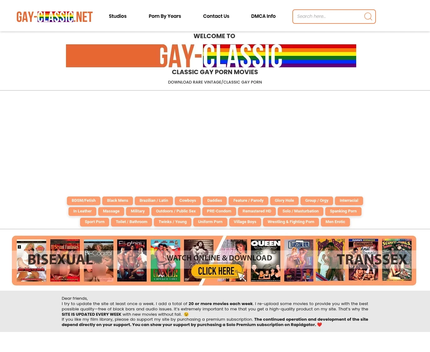 Review screenshot gay-classic.net